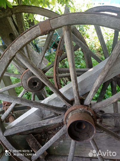 Колеса деревянные от телеги