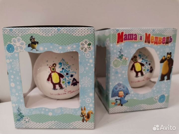 Новогодние игрушки стекло ручной работы