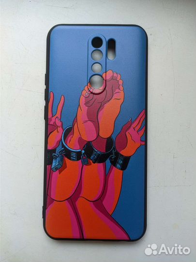 Чехол с принтом девушки Xiaomi redmi 9