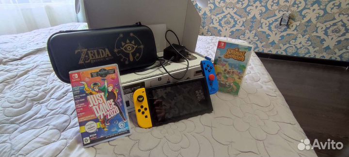 Nintendo Switch Fortnite edition + игры на 7 тысяч