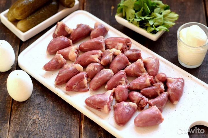 Куриные сердца