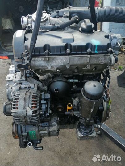 Двигатель AUY Фольксваген Шаран 1,9 тди