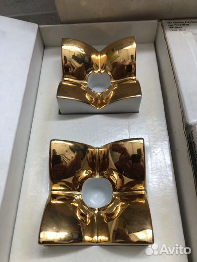 Подарочные вазочки и Подсвечники немецкий фарфор