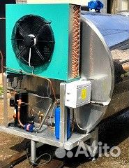 Танк охладитель молока закрытого типа 1000л г692