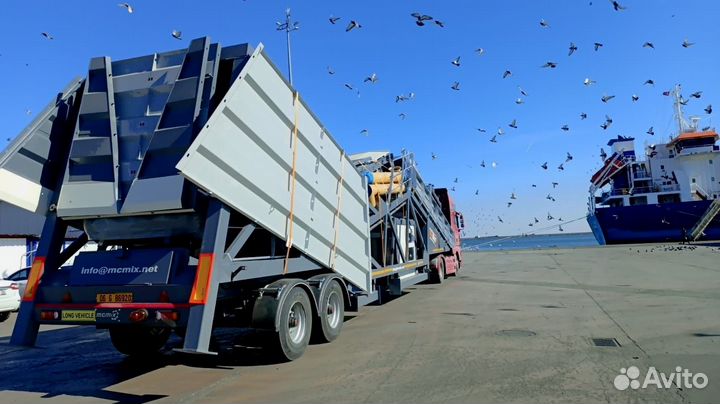 Мобильный бетонный завод