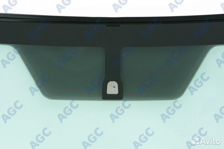 AGC toyota RAV-4 IV 2013- стекло ветровое зеленое + шумоизоляция -С обогревом зоны дворников-допуска