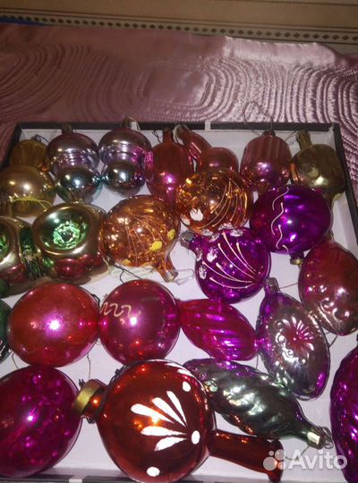 Елочные игрушки СССР