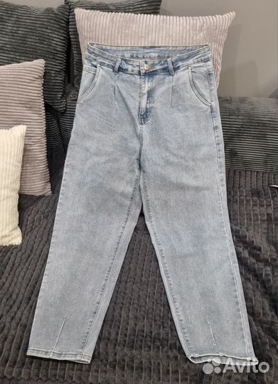 Джинсы бананы женские