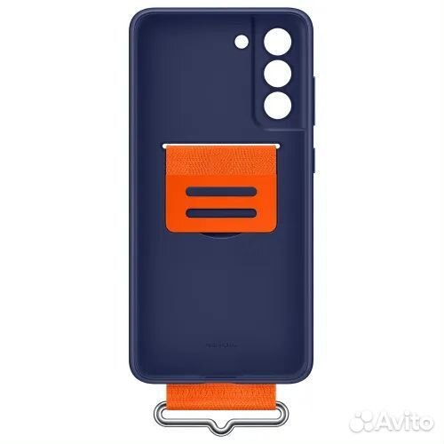 Чехол silicone cover wirh strap samsung s21fe