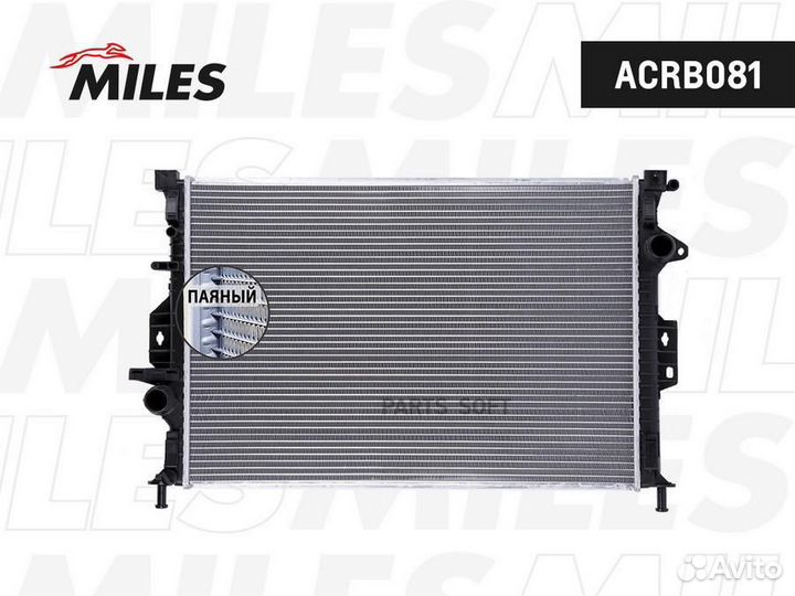 Miles acrb081 Радиатор ford mondeo IV 2.0D/2.5D/4.4/3.2/2.5/2.4D/3.2/2.4D