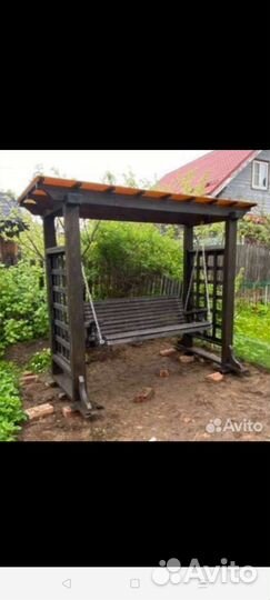 Шпалеры для винограда. Пергола