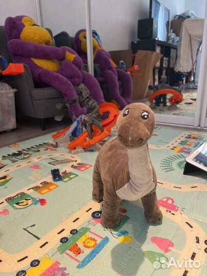 Мягкие игрушки IKEA динозавр