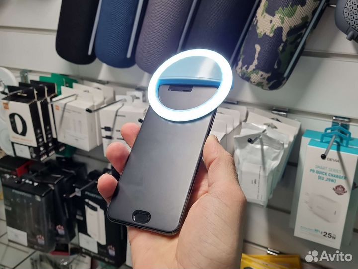 Селфи кольцо кольцевая лампа для смартфона
