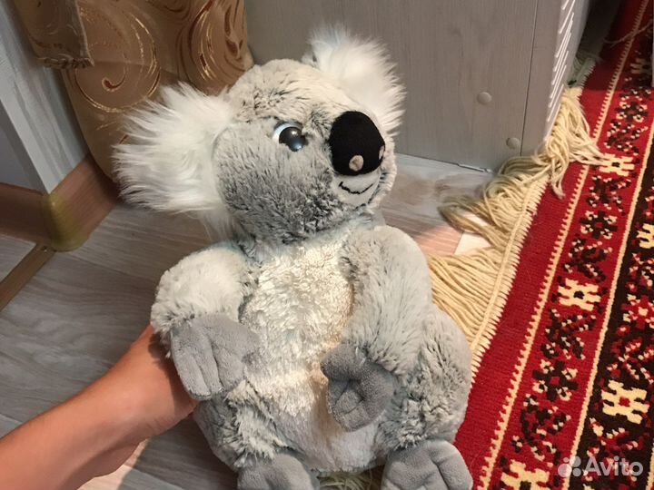 Мягкие игрушки единорог и коала