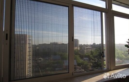 Москитная сетка гармошка