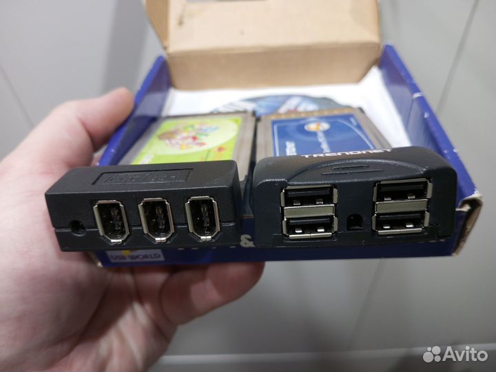 Платы расширения USB, FireWire для ноутбука