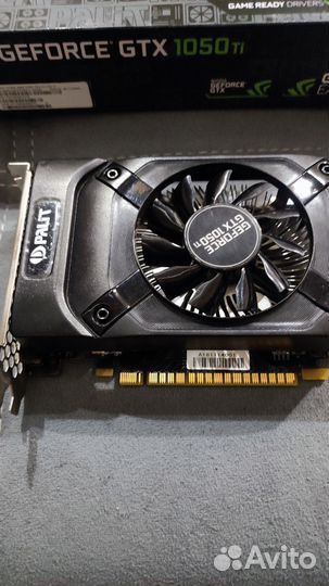 Видеокарта gtx 1050 ti 4gb Palit