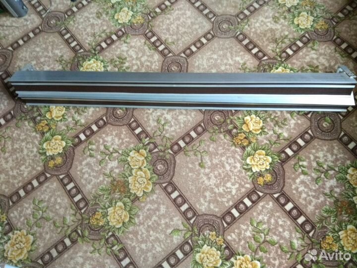 Карниз трехрядный алюминиевый