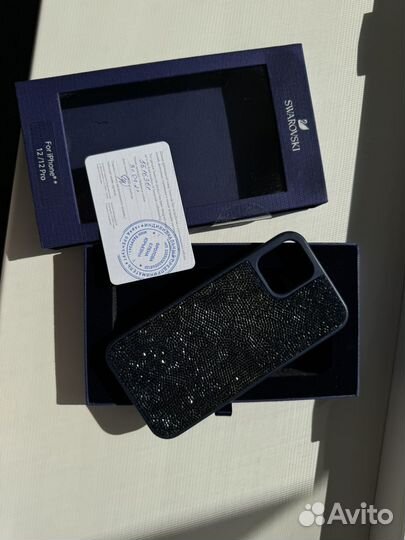 Чехол Swarovski на iPhone 12/12 pro