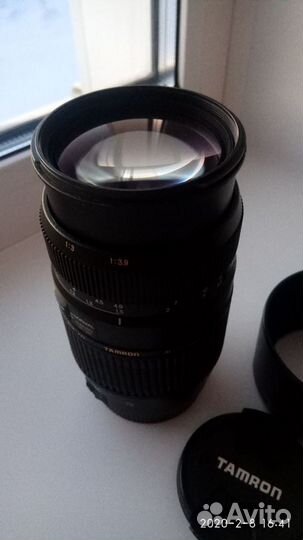 Объектив на Canon