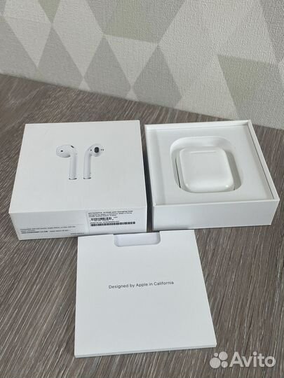 Наушники apple airpods 2 без беспроводной зарядки