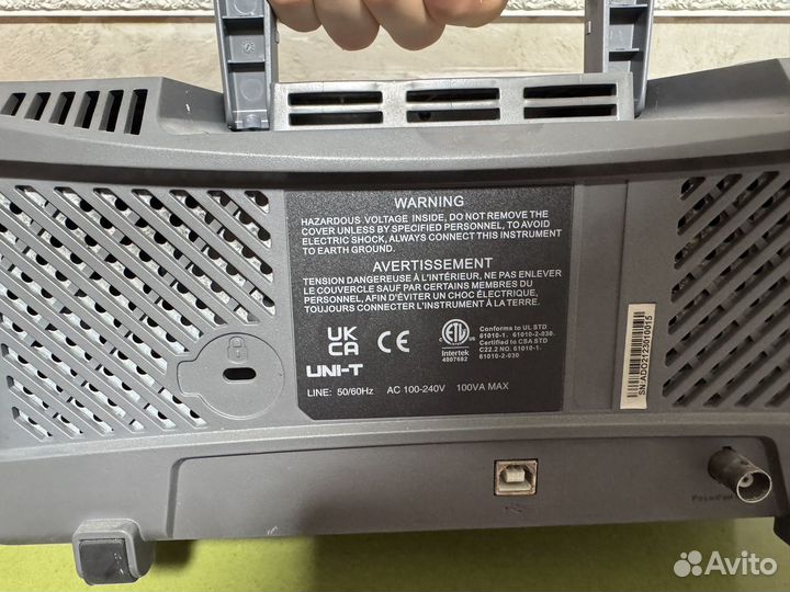 Продаю Осциллограф uni-t utd2052cl+