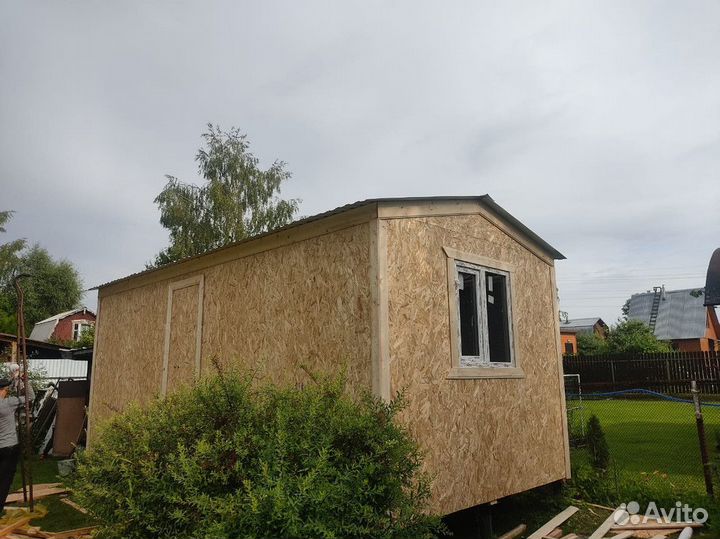 Бытовка и хозблок универсальные под ключ