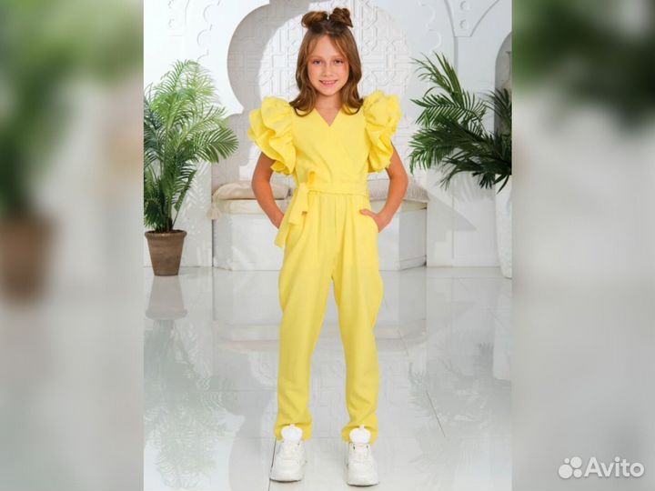 Летний комбинезон для девочки