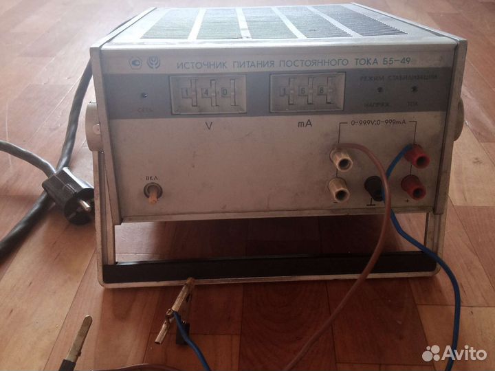 Советский лабораторный блок питания