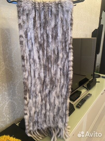 Женский шарф норковый