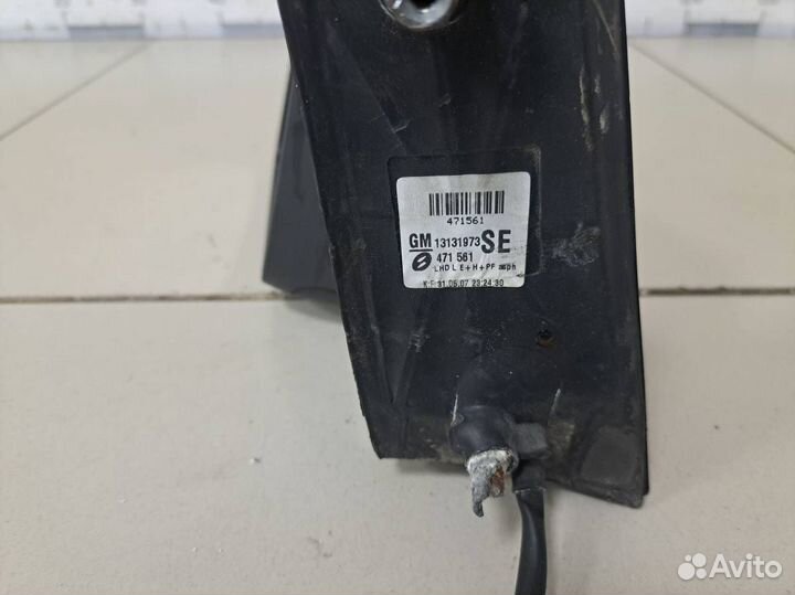 Зеркало левое электрическое Opel Zafira B 2005-2012