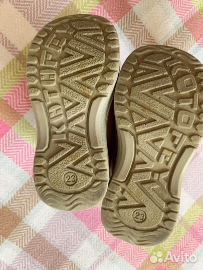 Обувь пакетом для девочки 22 23