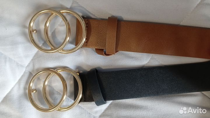 Ремень женский кожаный