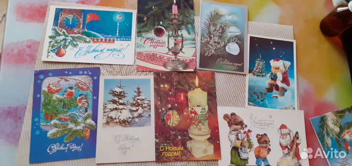 Открытки СССР и чешские 60-80 гг