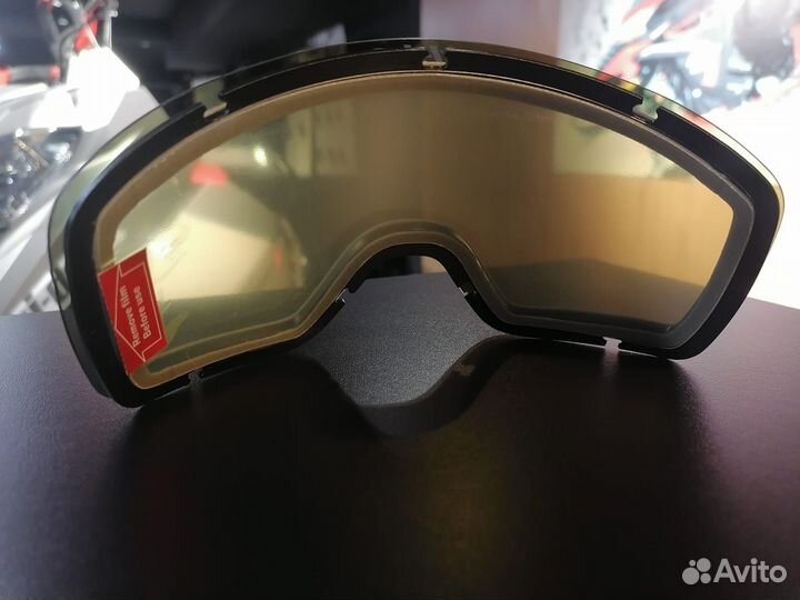 4486720080 edge Goggles Chromed Blue Линза для оч