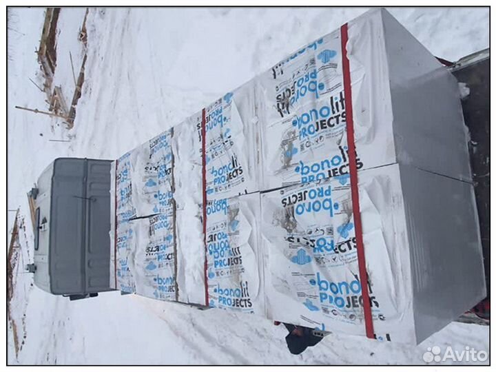 Газосиликатные блоки, газобетон Бонолит