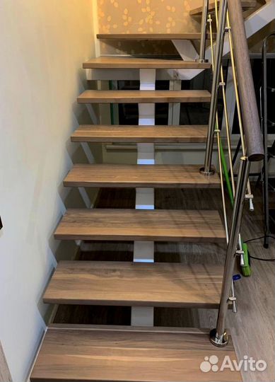 Лестница в стиле лофт