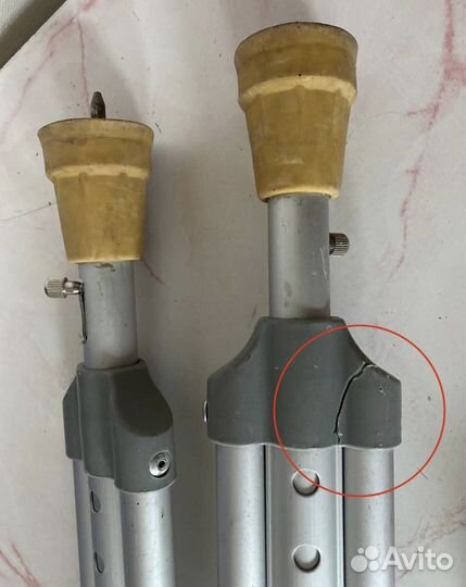 Костыли подмышечные бу