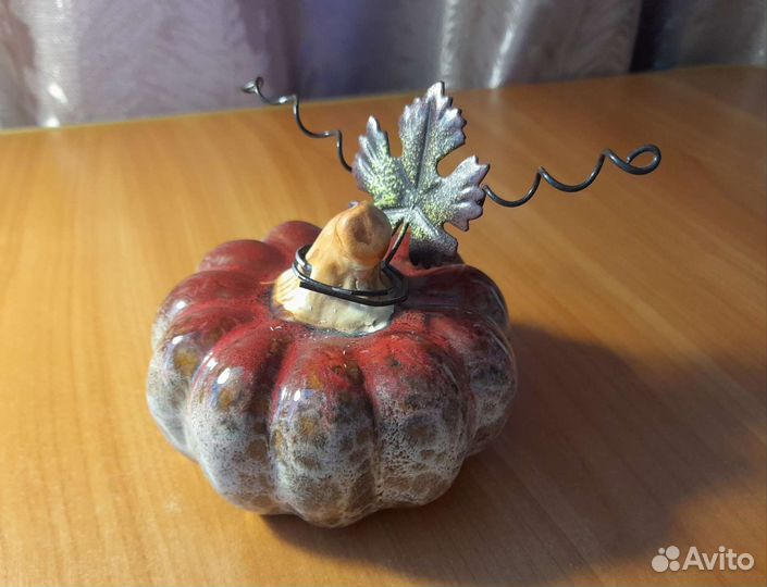 Керамическая фигурка тыква