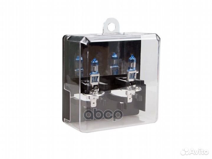 Лампа 12V H1 55W P14,5s 4000K kraft 2 шт. карто
