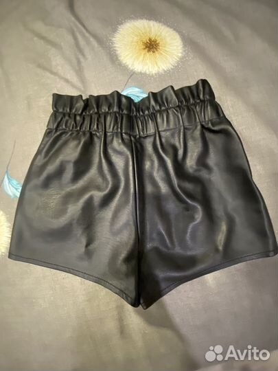Шорты экокожа на девочку