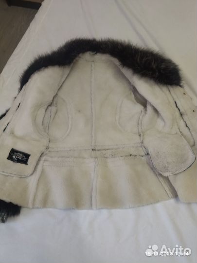 Дубленка натуральная женская 42 44 короткая