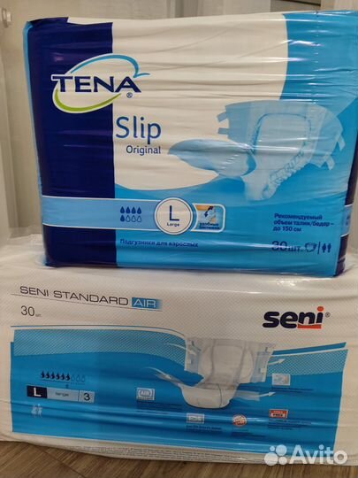 Подгузники для взрослых seni standard air