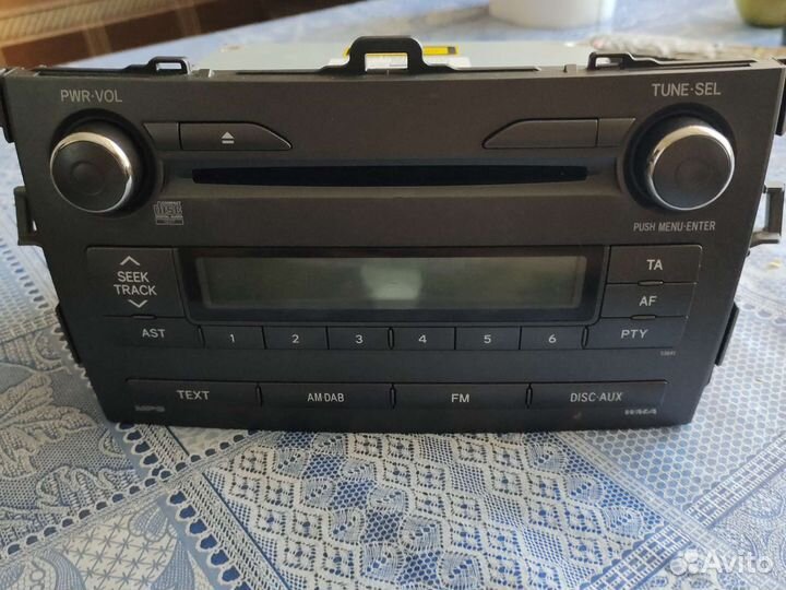 Магнитола toyota corolla 150