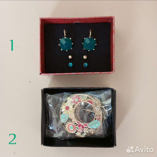 Серьги avon