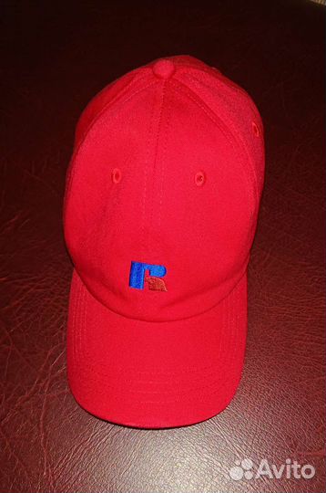 Бейсболка кепка Russell atletic, цвет красный