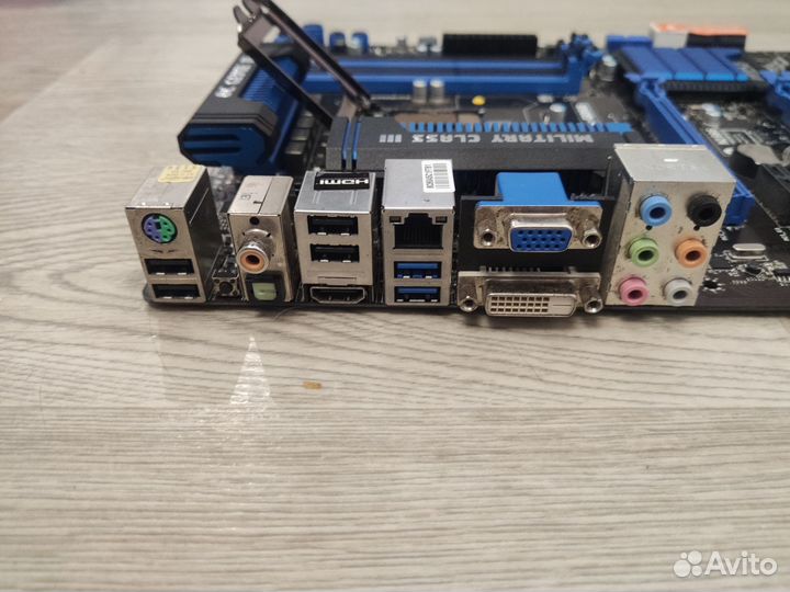 Материнская плата msi 1155