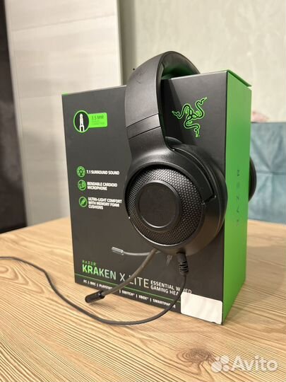 Наушники Razer Kraken X Lite комплект