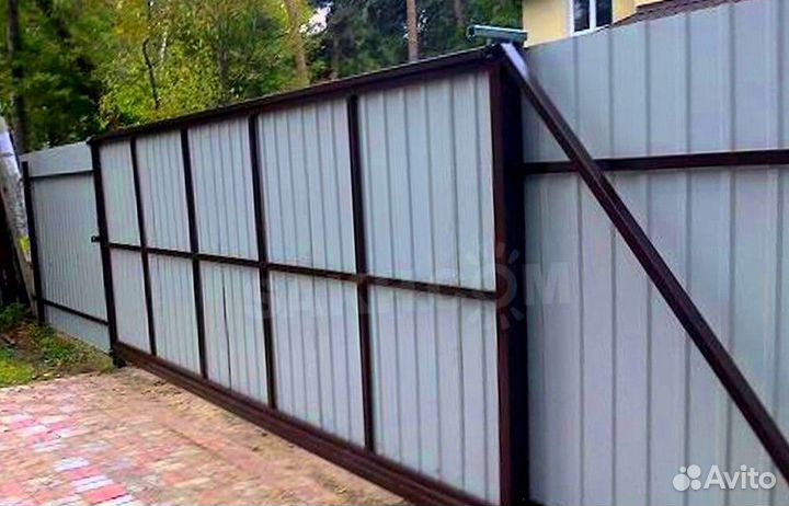 Откатные ворота с гарантией