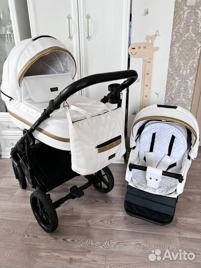 Коляска 2 в 1 adamex rimini